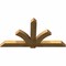 Ekena Millwork Redmond Rough Sawn Timber Gable Bracket, Western Red Cedar, 72"W x 39"H x 4"D x 6"F, 13/12 Pitch GBW072X39X0406RED00RWR - alternate 4